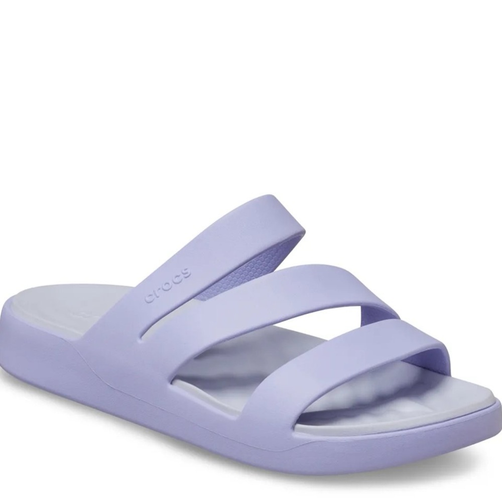 CROCS Women's Getaway Strappy Sandal in Mystic Purple